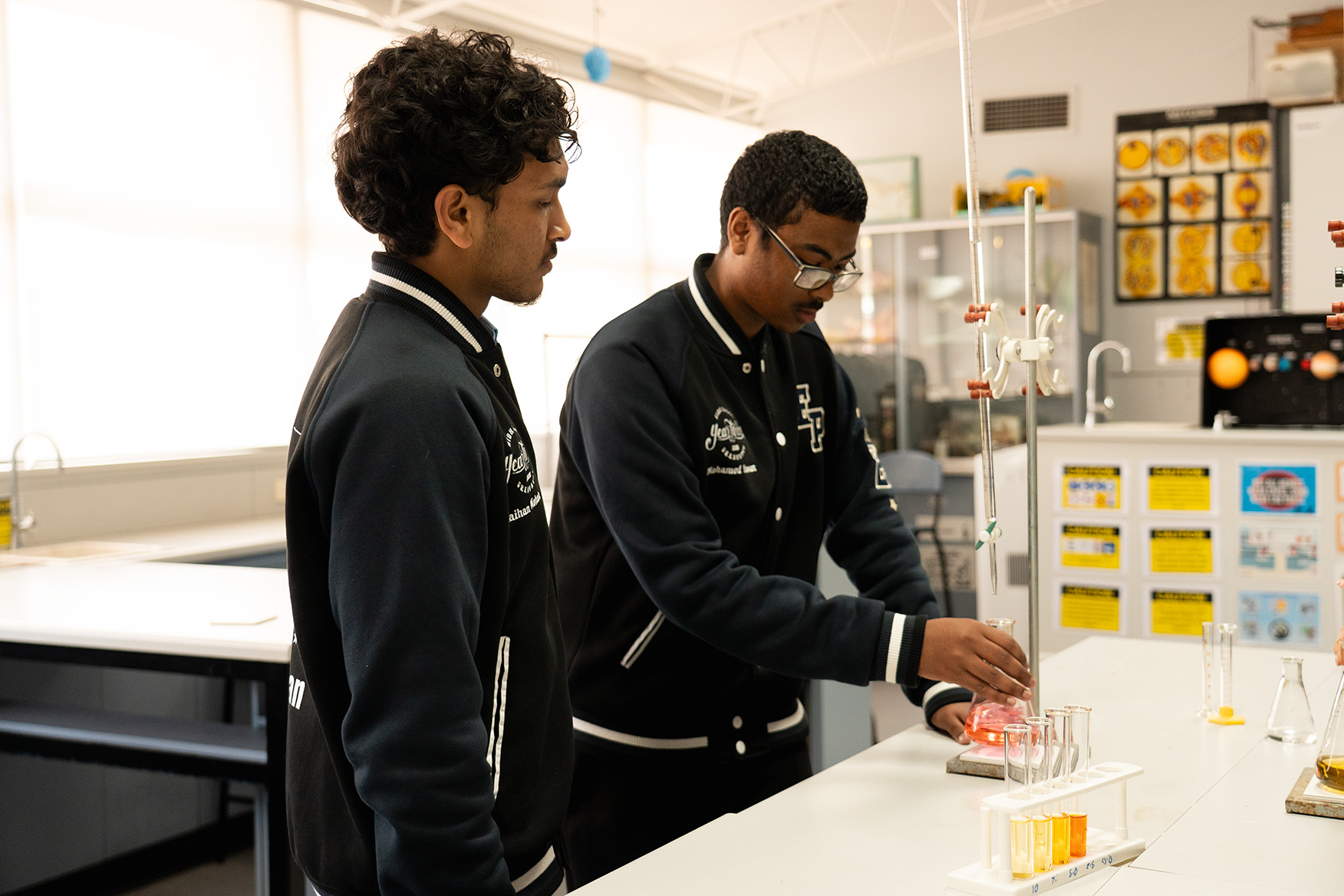 A person giving a presentation